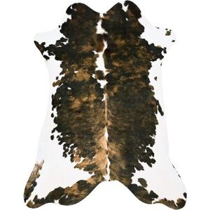 Faux Cowhide Rug 3.6x2.3 Feet, Premium Durable Cow Print Rugs for Living Room